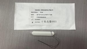 Confezione medicazione nasale ENT PVA per pronto intervento chirurgico al naso spugnetta con tappo sanguinante ad assorbimento istantaneo traspirante eco-friendly - Product Image 3