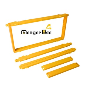 New Transparent PET <b>Plastic</b> Beehive <b>Frames</b> for Honey Collection 8-Piece Complete Set Compatible with Langstroth & British <b>Frames</b> - Product Image 1