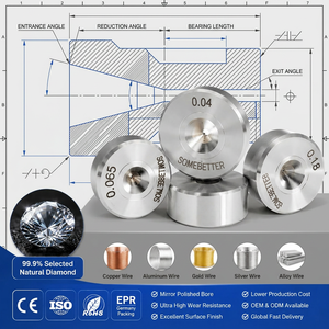 Matriz de Trefilado de Diamante Natural <span class=keywords><strong>NDD</strong></span> para la Fabricación de Alambre Ultrafino - Product Image 4