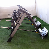 Vendedor caliente Equipo de gimnasio máquina de remo Ejercicio de espalda T-bar Rower
