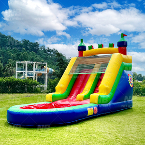 PVC Kids <b>Inflatable</b> Bouncer Castle With <b>Slide</b> Commercial Jumping House Blower for Party Rentals <b>Inflatable</b> <b>Water</b> <b>Slide</b> Inflatabl - Product Image 6