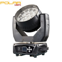 Heißer verkauf dj licht 19*15W LED bühne lichter zoom moving head waschen für event club hochzeit