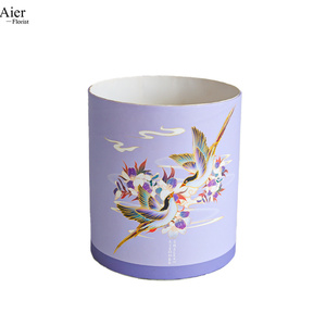 Aierflorist Cadeau Saint Valentin Chinois Magpie câlin seau Coffret cadeau Bouquet de fleurs seau arrangement sac - Product Image 5