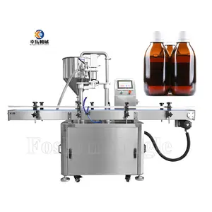 Automatic Bottle Supplier Gear Pump Digital Semi-Auto 25 Ml Liquid Filling Machine