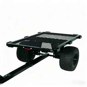 Remorque utilitaire de jardin multi-usages légère à essieu simple en acier personnalisée 5' X 8' - Product Image 6