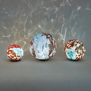 Lampes de <span class=keywords><strong>jardin</strong></span> à énergie <span class=keywords><strong>solaire</strong></span> pour la décoration de la maison de vacances en gros Grandes boules de verre artistiques Boules décoratives classiques vintage - Product Image 2