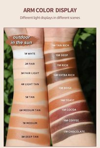 Stick de contouring en marque blanche, texture douce et soyeuse, waterproof, résistant à la transpiration, stick de maquillage bronzant naturel avec pinceau - Product Image 4