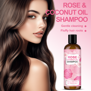 RUOALL 200ml Rose Coconut Oil <strong>Shampoo</strong> - Product Image 6