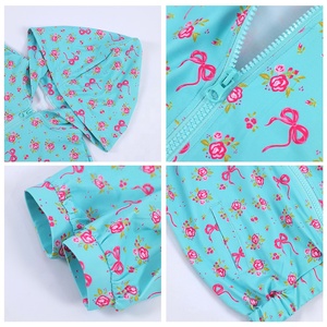 Set 3 Pezzi Tiaose per Bambine: Giacca con Cappuccio Floreale, Gonna a Strati e Canotta, Abbigliamento Estivo Casual per Gioco e Attività all'Aperto - Product Image 4