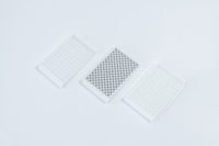 AMNGENT Verre de quartz détachable haute clarté Plaque UV 96 puits Microplaque Elisa multipuits en quartz fondu pour lecteur de microplaques