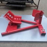 Support de roue de moto réglable en acier, protection contre la corrosion, conception détachable pour roues de 16 à 21 pouces, pince de roue pour moto