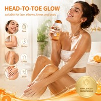 Lotion Éclaircissante et Équilibrante au Parfum d'Orange, à Base de Matières Premières Naturelles d'Agrumes, Adaptée à Plusieurs Types de Peau Courants