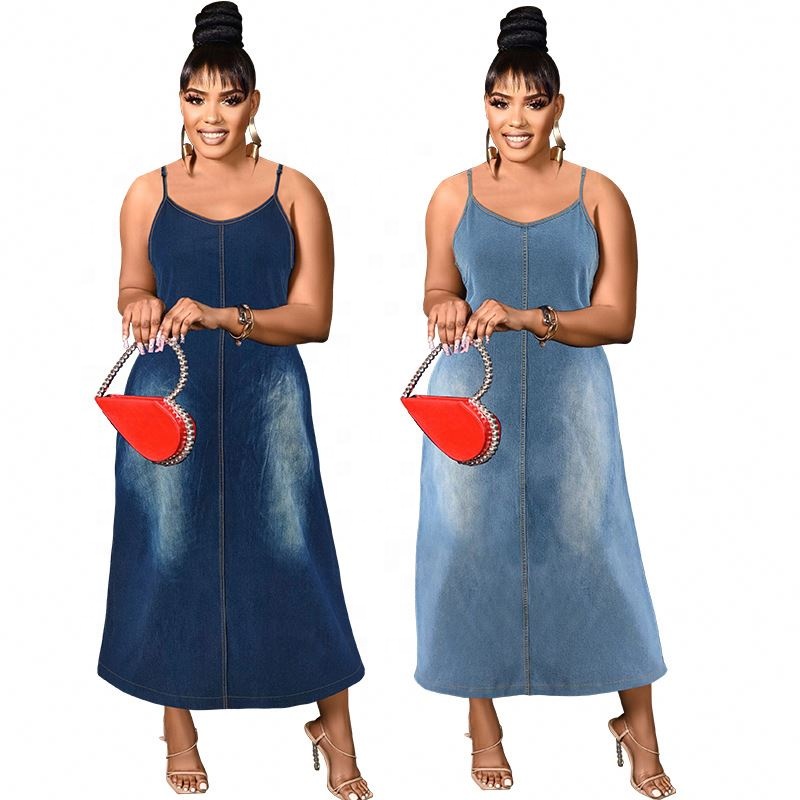 cotton denim dress Denim Atelier Shift Dress
