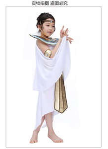 Disfraces de Halloween para Niños y Niñas, <span class=keywords><strong>Disfraz</strong></span> de Faraón Egipcio Antiguo, Cleopatra, Príncipe, Princesa, para Niños, Cosplay - Product Image 4