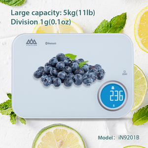 Connexion gratuite APP Balance intelligente à écran tactile numérique sans fil Valeur nutritive Balance alimentaire 5kg Balance de cuisine numérique nutritionnelle - Product Image 5