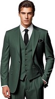 Costume de mariage pour homme en 3 pièces, costume de marié formel, smoking, costume de soirée, costume masculin tendance, ensemble de vêtements pour homme, veste à revers en pointe, pantalon, gilet