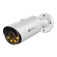 Cámara IP PoE Bullet de 8MP con Chipset ISP Avanzado, Sensor de 1/1.8'', Visión Nocturna a Todo Color 24/7, Detección Humana por IA, Seguridad para Exteriores
