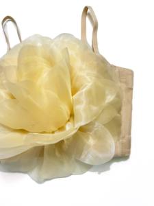 Kanuna-Débardeur <span class=keywords><strong>Bustier</strong></span> Halter respirant pour femme, <span class=keywords><strong>grande</strong></span> fleur en <span class=keywords><strong>dentelle</strong></span> tridimensionnelle pour les fêtes de club et les festivals-Support ODM/OEM - Product Image 5