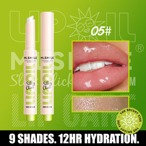 Maquillage coloré, rouge à lèvres press-on 9 couleurs, baume à lèvres solide, gloss à lèvres effet eau, gloss à lèvres hydratant, surface <span class=keywords><strong>miroir</strong></span> pour les lèvres, lipoil - Product Image 2