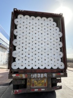 Géotextile en polyester durable, haute perméabilité, résistant aux déchirures, pour la protection des pentes de rivières