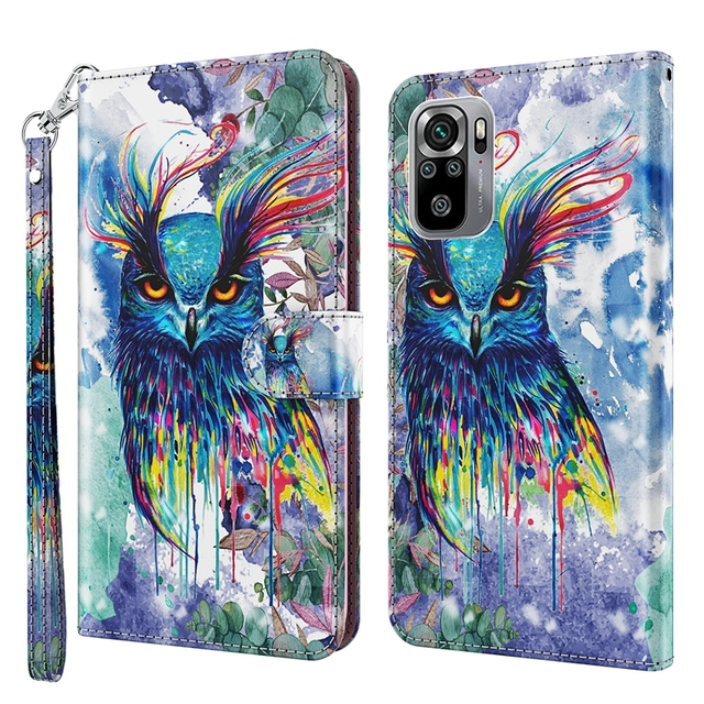 New Design Phone case with Card Slots for Xiaomi POCO M5S , for Redmi Note 10/Note 10S Wallet case