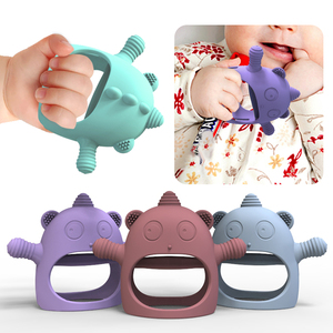 Anillo de Dentición de Silicona para Bebés, Juguete Suave y Delicado, Libre de BPA, 9 Colores, para Bebés de 0 a 24 Meses, Venta al Por Mayor - Product Image 6