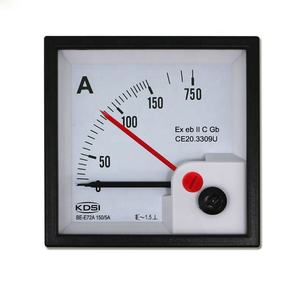 Hohe Qualität BE-E72A AC150/5A 5 mal mit rotem Zeiger explosions geschützt Analog Panel AC Ampere meter - Product Image 1