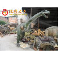 Nouveau modèle de dinosaure animatronique, durable et attrayant, énorme feuille de dinosaure pour parc d'attractions, Offre Spéciale