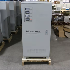 Ba giai đoạn chính xác cao điều chỉnh điện áp SVC-60KVA <span class=keywords><strong>AVR</strong></span> ổn áp điều chỉnh điện áp 280V-430V Bảo vệ điện áp - Product Image 1