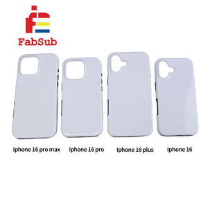 Bán buôn 3D 2 trong 1 thăng hoa trường hợp điện thoại cho <span class=keywords><strong>iPhone</strong></span> 16 Pro Series 3D tráng tùy chỉnh thiết kế trống trường hợp điện thoại cho thăng hoa - Product Image 1