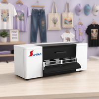 Machine d'impression DTF avec circulation d'encre blanche, fonctionnement sans PC, pour la personnalisation de vêtements en boutique