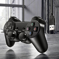 Mando de Juego con Cable USB y Motor de Vibración para PC, Joystick para Juegos en Casa