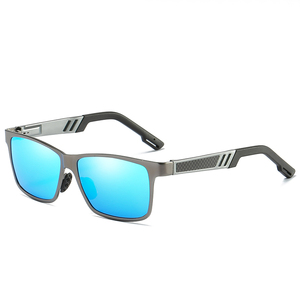 Gafas de Sol de alta calidad con bisagras de resorte Marco de aluminio y <span class=keywords><strong>magnesio</strong></span> Gafas de sol polarizadas UV400 para hombres - Product Image 4