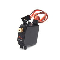Servo RC Analog Torsi Tinggi Corona CS238MG 4.6kg, Servo Kemudi Mini Tipis 22g untuk Pesawat Layang dan Suku Cadang Model RC