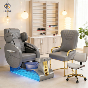 Meubles de salon de manucure, baignoire pour les pieds, <span class=keywords><strong>spa</strong></span> pour les pieds, massage, lumière de beauté, <span class=keywords><strong>spa</strong></span> pour les pieds avec couleur personnalisée - Product Image 1