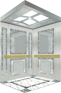 Ascenseur hydraulique de luxe pour maison, sûr pour villa, résidentiel, machine à traction sans engrenage, PVC pour hôtels, appartements - Product Image 2