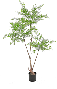 JOLAMIRA Gesimuleerde Nan Tian Zhu Gebruikersserie Eco-vriendelijke PVC Duurzame Meerdelige Groene Plantenset met Hoge Simulatie - Product Image 5