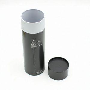 กล่องของขวัญบรรจุภัณฑ์ทรงกระบอกกระดาษทรงกลมหรูหรากล่องของขวัญบรรจุภัณฑ์กระดาษแข็งติดโลโก้ตามสั่ง - Product Image 1