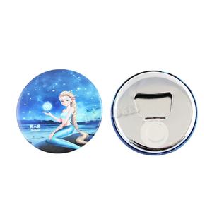 Materiale per Apribottiglie Fai-da-Te, Apribottiglie Rotondo Vuoto da 3 Pollici (75mm) con Magnete - Product Image 1