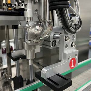 Nước và nước trái cây hoàn toàn tự động điền máy cho chai nhựa chai chất lỏng điền đầy dòng máy máy - Product Image 3