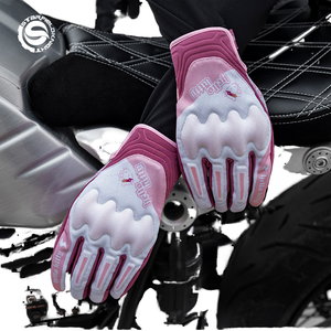 Guanti da Moto Estivi Traspiranti in Poliestere KT Cat per Donna SMKG-001 Star Rider's Touch Elettronica Moto Sicurezza Nuovi 1 - Product Image 4