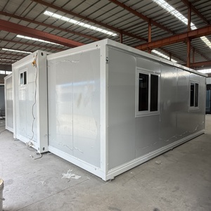 Casa Contenedor Expandible y Plegable de 2 Dormitorios con Estructura de Acero Galvanizado, Panel Sándwich, Diseño Moderno, Estructura Blanca, Apartamento/<span class=keywords><strong>Villa</strong></span> - Product Image 3