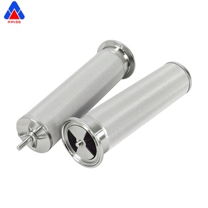 Élément filtrant en maille métallique sinterisée de haute qualité Huahang, acier inoxydable 304, cartouche filtrante sinterisée - Product Image 6