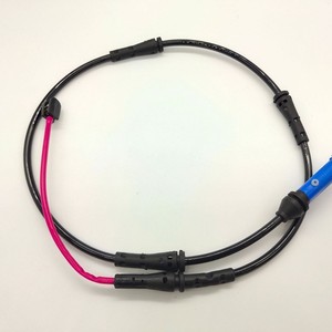 Fil de capteur d'usure des plaquettes de frein arrière, 865mm, pour BMW, numéro de pièce de rechange 34216861809 - Product Image 1