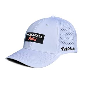 หมวกแก๊ปไนลอนแบบ Snapback ตกแต่งยางแบบกำหนดเอง 6 แผง ปีกโค้ง ตัดด้วยเลเซอร์ ขายส่ง - Product Image 2