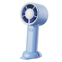 Nouveau design 2025 – Mini ventilateur électrique portatif 4000 mAh à haute vitesse, pliable et portable pour la maison, la voiture et l'extérieur, en plastique