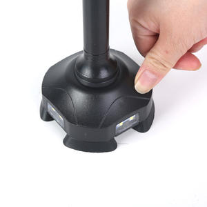 Bastón de Aleación de Aluminio de Fábrica con Luces LED Ajustable para Ancianos, Soporte para Caminar, Bastón de Senderismo, Diseño Plegable Negro (2 Unidades) - Product Image 5