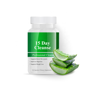 Natural <span class=keywords><strong>Detox</strong></span> Digestivo Cleanse cápsulas 15 dias Natural Colon Cleanse pílulas - Product Image 1