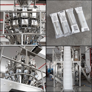 Máquina de Envasado Vertical de Alta Precisión con Pesadora Multicabezal para Galletas, Chispas de <span class=keywords><strong>Chocolate</strong></span>, <span class=keywords><strong>Doritos</strong></span>, Cheetos y Otros Snacks - Product Image 2