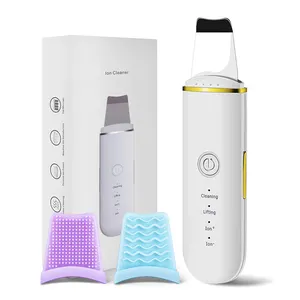 Original Factory Direct Sales Home Beauty Personal Care Portable Peeling Ultrasonic Facial Skin Scrubber Machine